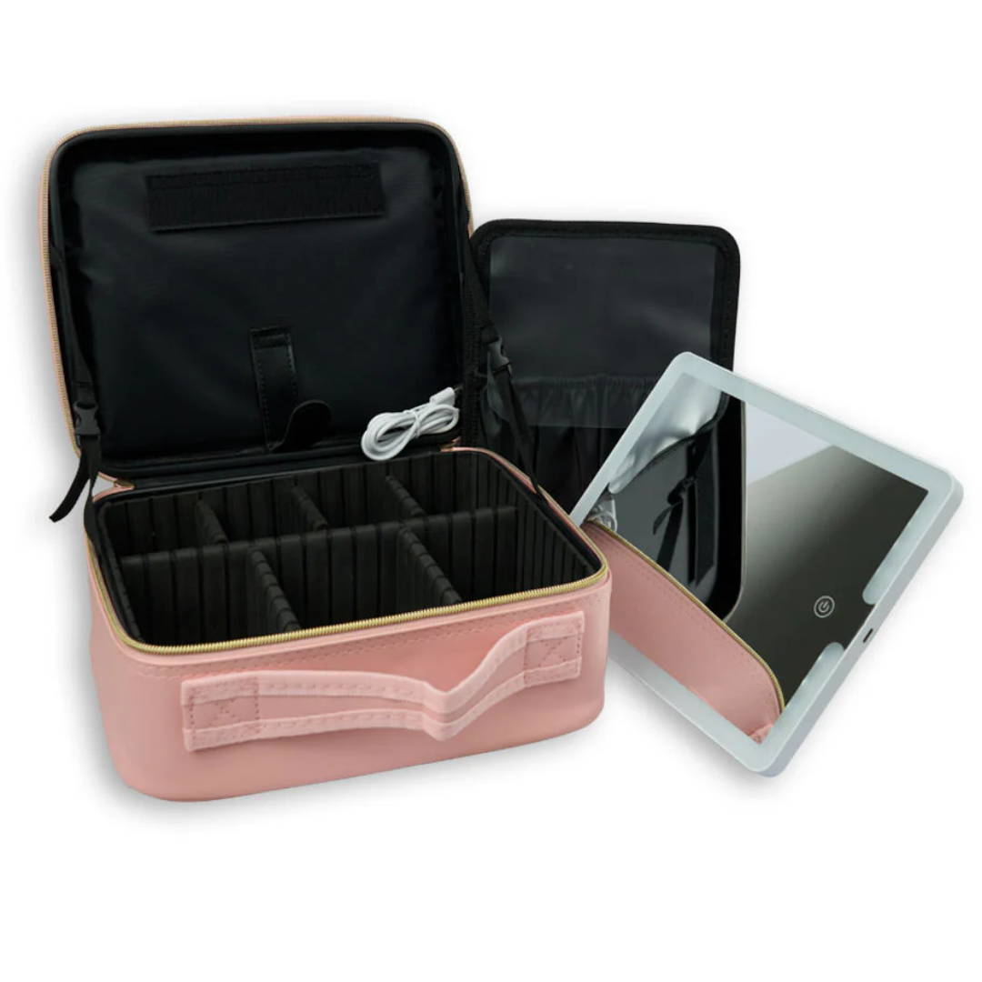 Cosmetiquera MIRRA con Luz LED ✨