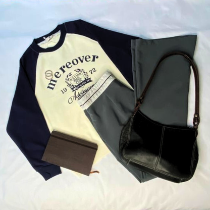 Suéter College retro