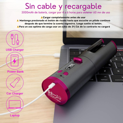 RIZZA – Rizadora Portátil Automática