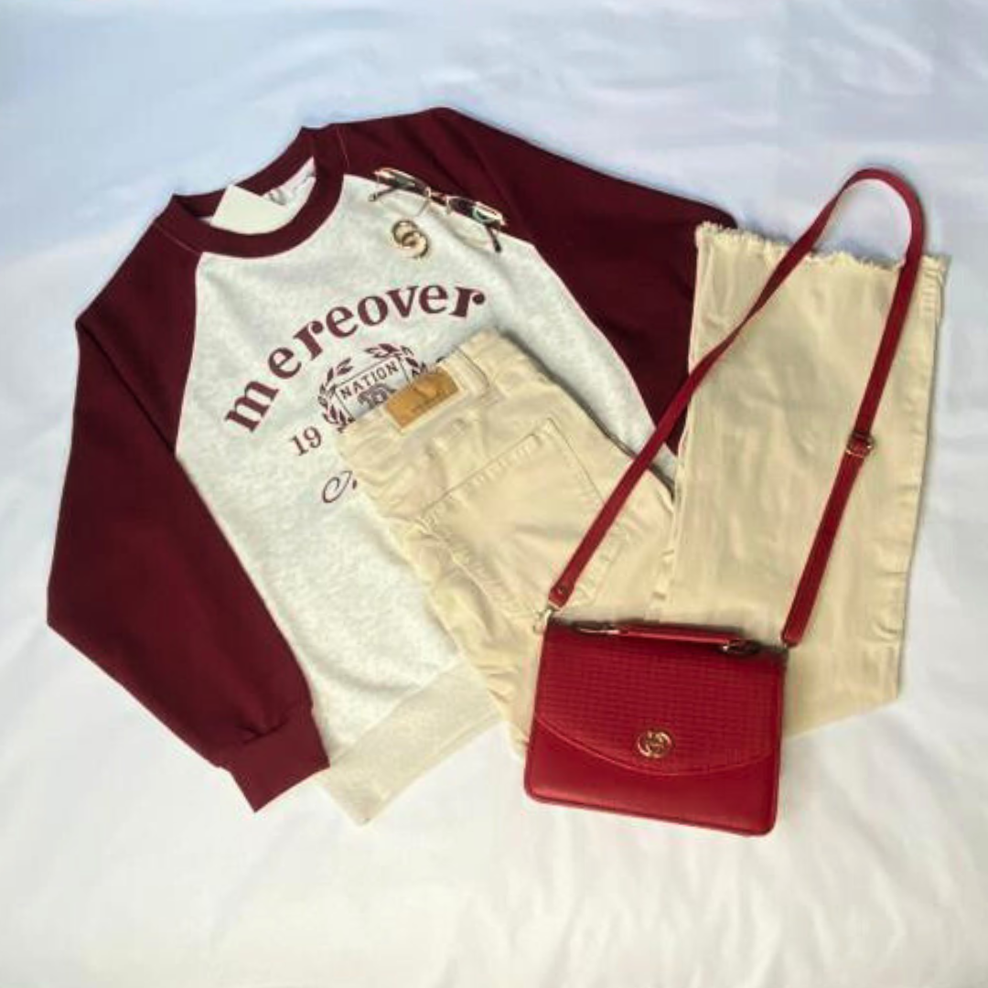 Suéter College retro