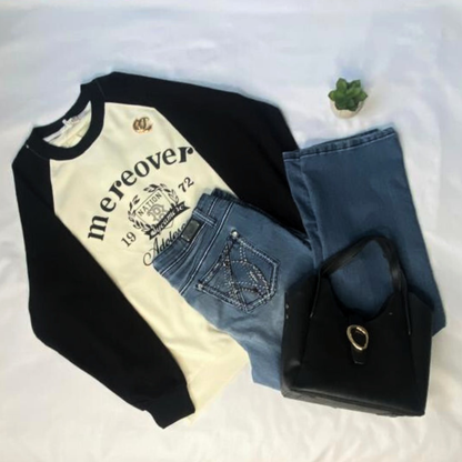 Suéter College retro